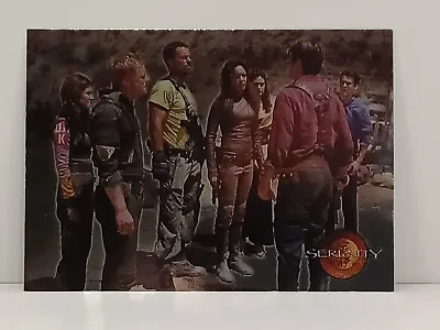 PROMO CARD Firefly Serenity Inkworks FOIL CHASE 2005 SP-NSUSD Cast Photo  • $24.99
