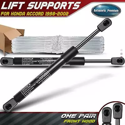 Set Of 2 Front Hood Lift Supports Shocks Struts For Honda Accord 1998 1999-2002 • $18.49