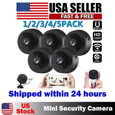 1080P Mini Spy Camera WiFi HD Hidden IP Night Vision Camcorder Home Security Cam • $10.99