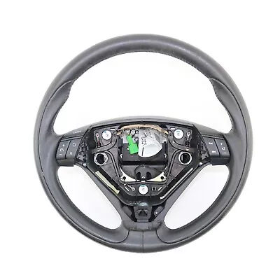 Volvo OEM R-Design Black Leather Steering Wheel 30643142 For S60 S60R V70R • $45