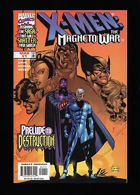 X-Men Magneto War #1 (1999) Marvel Comics $4.99 UNLIMITED COMBINED SHIPPING ✨ • $2.99