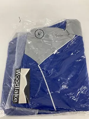 Boston Marathon 2003 Blue/Grey Windbreaker Mens Large • $34.24