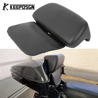 $38.59 • Buy Backrest Back Rest Pad For Harley Razor Chopped Tour Pack Pak Road Glide FLH FLT