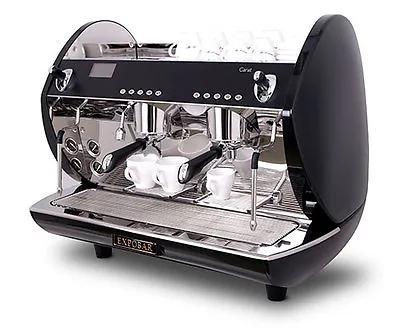 Automatic Commercial Carat Eco Display 2Group Espresso Coffee Machine Electronic • £3800