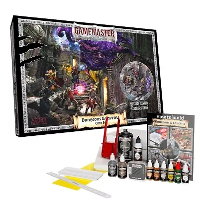 Army Painter Gamemaster Dungeons & Caverns Core Set Miniature Terrain Builder • $59.99