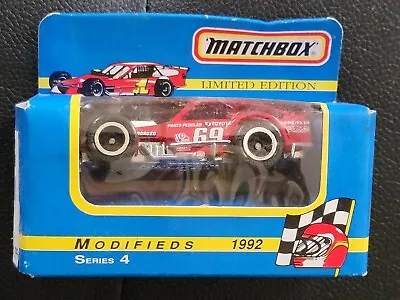 RARE It's A Matchbox Modified Limited Edition 1992 Series 4 Toy Car #69  • $6