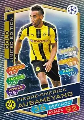 2016-17 Topps Match Attax UCL UEFA Champions League EPL Pick From List 100-Man • $3.99