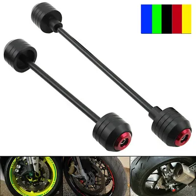 For HONDA CBR 900 954RR CB1300 Front Rear Axle Crash Protector Wheel Fork Slider • $39.91