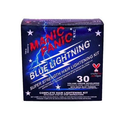 Manic Panic Blue Lightning Bleach Kit 30 Volume • $12.49