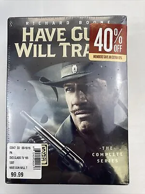 $110 • Buy HAVE GUN WILL TRAVEL..THE COMPLETE SERIES..35 DVDs..225 EPISODES..NEW SEALED