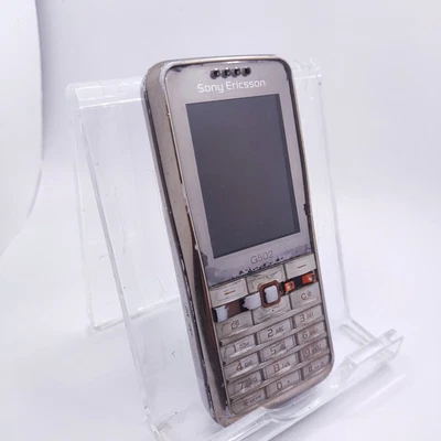 $5.39 • Buy Sony Ericsson G502 Cell Phone Black (Untested) 3G Simple Classic Mobile Phone