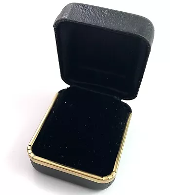 Vintage Jewelry Box Earring Display Black Case • $15.99