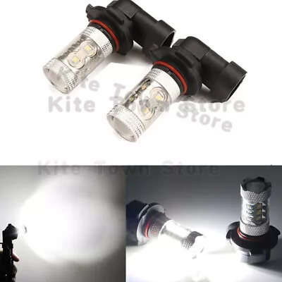 80W Fog Lights Bulbs For Tacoma 2005 - 2011 6000K White CREE LED Bulbs 9145 • $11.98