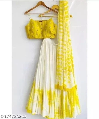 $46.32 • Buy Lehenga Choli Women Lehnga Blouse Skirt Sari Top Saree Indian Pakistani Dress