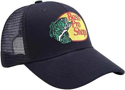 Embroidered Logo Bass-Pro-Shop Fishing Hat Baseball Hat Unisex Mesh Outdoor • $14.99