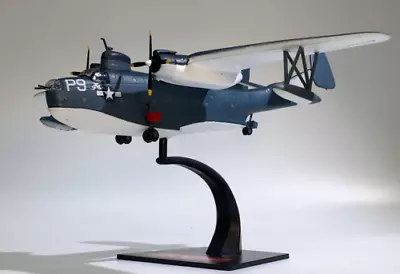 Item: New 1:144 WWII US Martin Pbm-3d Mariner Anti-submarine Aircraft Model Con • $41.99
