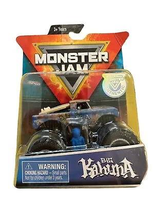 Monster Jam Truck New Big Kahuna 1:64 2019 Blue Driver Man Poster Free Ship USA • $17.95