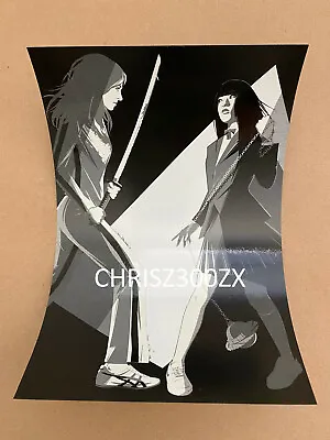 Kill Bill The Bride Vs Gogo Yubari Hand Bill Mini Poster Print Art 9x6 Mondo • $9.99