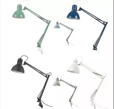 NEW IKEA TERTIAL Work Lamp Adjustable Arm Table Lighter Desk Study Office Lamp • £19.71