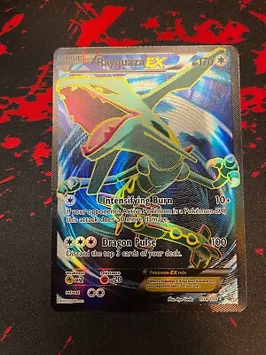 Pokemon TCG Card Rayquaza EX 104/108 Roaring Skies Full Art Ultra Rare Holo NM🔥 • $58