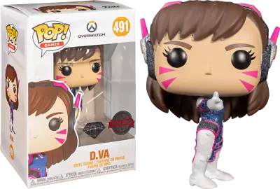 $39.99 • Buy Overwatch - D.Va Diamond Glitter US Exclusive Pop! Vinyl [RS]-FUN46056-FUNKO