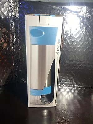 NIB Aquazinger Stainless Steel Water Fruit Infuser Water Bottle Aqua Zinger (c3) • $11.09