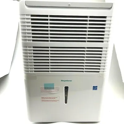 Portable Dehumidifier With Drain 35 Pint 215 Sq.Ft Drain Large Rooms White New • $159.95