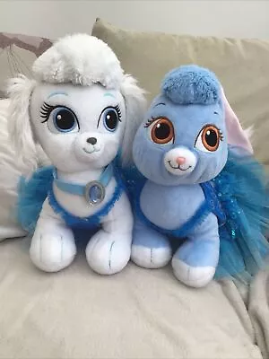 £8 • Buy Build A Bear Disney Princess Palace Pets Cinderellas  Dog And Snow Whites Bunny