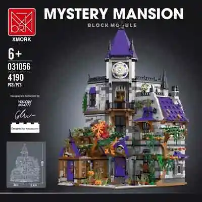 Building Blocks MORK Mork 031056 Mystery Mansion 4190 Pcs • $140.27