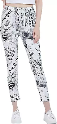 Anna-Kaci Womens Marilyn Monroe Newspaper Inspired Stretchy Printed Leggings  • $30.99