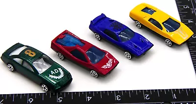 Lot Of 4 Generic Diecast Sports Car Toy • $8.95