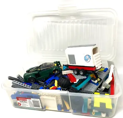 Lego 2lb Bulk Lot Assortment Toy Random Authentic (horse Trailer Green Car Part • $14.99