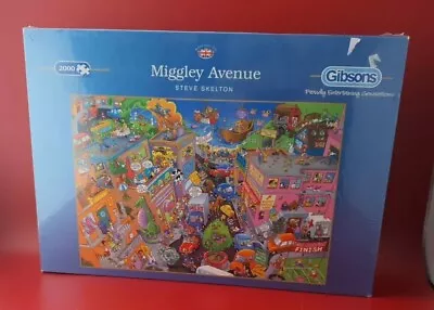 Gibsons 2000 Piece Jigsaw - Miggley Avenue - Complete • £7.99