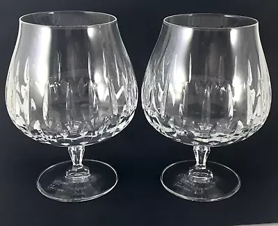 2 Mikasa Interlude Crystal Brandy Snifter Glasses TS110 With New Stickers • $47.99