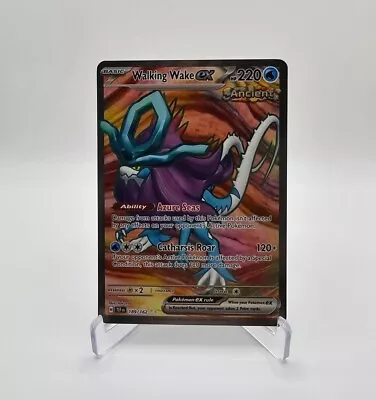 Walking Wake Ex - 189/162 Temporal Forces Ultra Rare Full Art Pokemon Card • $0.99