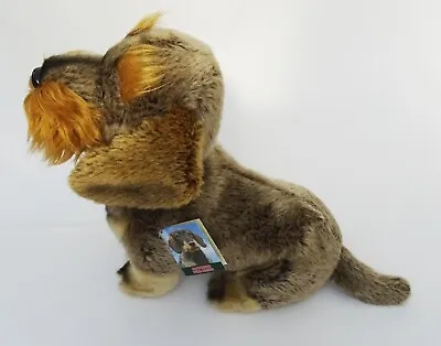 Wire Haired Dachshund 12  Toy As It Is Gift Wrapped With Tag 3 Options • £27.95