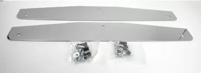 Pair Chrome Mud Flap Weights 24x4 Bolt Thru For Peterbilt Freightliner Kenworth • $39.95