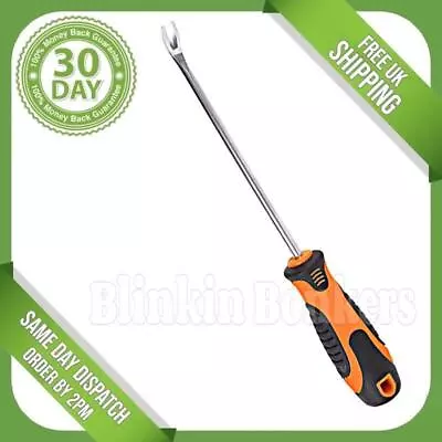 Nail Puller Long 260mm Tack Lifter Brad Staple Remover Pry Bar Upholstery Tool • £5.19