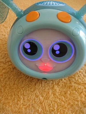 £5.99 • Buy Fijit Yippits Friends Electronic Blue Light Sound Pet Dog Toy 2012 Working Vg
