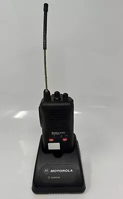 Motorola Radius SP50 Series Radio - No Charger With Base Station - Bad Battery • $15.99