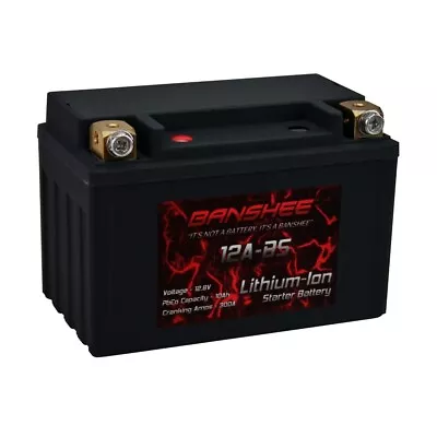 Banshee Replacement For Bikemaster DLFP14ZS Lithium Ion Motorcycle Battery • $158.88