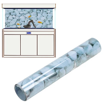 Aquarium Poster Self Adhesive 3D PVC Fish Tank Background Decoration For Fis Ids • $13.01