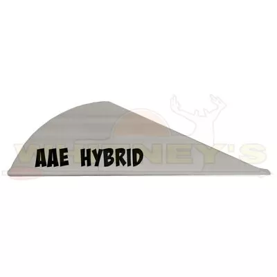 AAE Archery Hybrid HP Vanes - White - 50pk - HYHPWH50 • $14.99