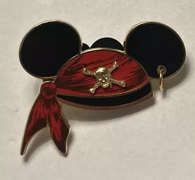 Disney - Pirates Of The Caribbean - Mickey Mouse Ears Hat Pin • $6.49