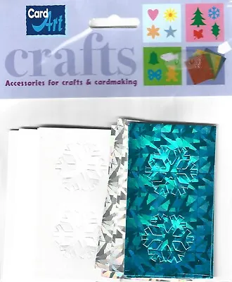 Card Art Crafts Accessories For Crafts & Cardmaking 40 X Die Cut Snowflakes • £1.99