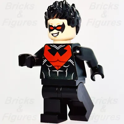 LEGO® Super Heroes Nightwing Minifigure Red Dick Grayson Batman 2 DC 76011 Sh085 • $38.99