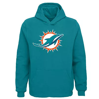 Outerstuff Youth Boys Miami Dolphins NFL Primary Logo Fleece Hoodie • $34.95