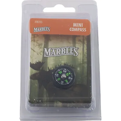 Marbles Small Mini 20 Mm Compass Glow In The Dark For Camping Hiking Hunting • $2.95