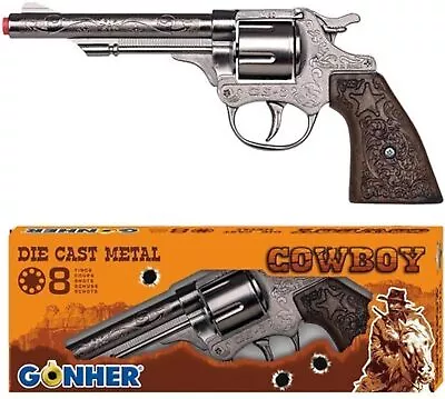 Peterkin Gonher Diecast Metal 8 Ring Shot Cowboy Gun20.5cm  • £20.99