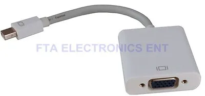Mini DisplayPort To VGA Converter For Apple MAC IMac MacBook Mack Book Laptop • $6.99